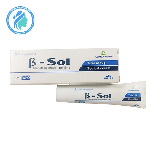 B-Sol 10g - Thuốc điều trị bệnh ngoài da, ngăn ngừa viêm nhiễm hiệu quả