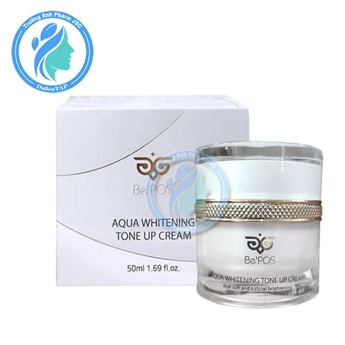 Be'Pos Aqua Whitening Tone Up Cream 50ml - Kem dưỡng trắng da