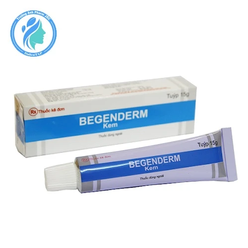 Begenderm 15g - Thuốc điều trị bệnh viêm da, chàm và nấm da hiệu quả
