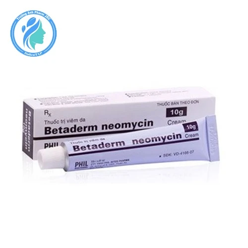 Betaderm Neomycin Cream 10g - Thuốc điều tị viêm da hiệu quả
