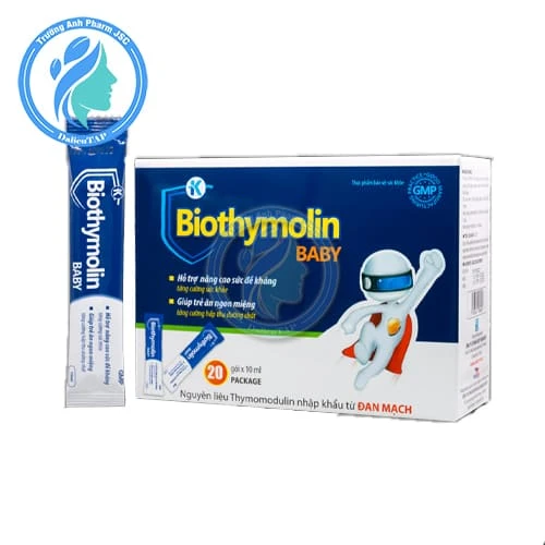 Biothymolin Baby - Hỗ trợ nâng cao sức đề kháng, tăng cường sức khỏe
