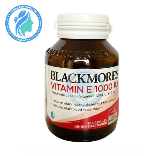 BlackMores Vitamin E 1000 IU (30 viên) - Viên uống chống lão hóa