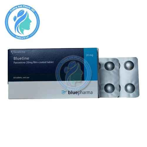 Bluetine 20mg Bluepharma - Thuốc điều trị trầm cảm, rối loạn ám ảnh cưỡng chế
