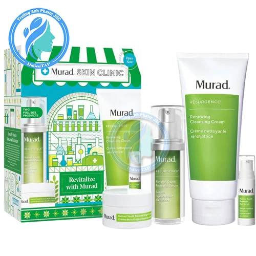 Bộ dưỡng da cao cấp Murad Skin Clinic Revitalize With Murad