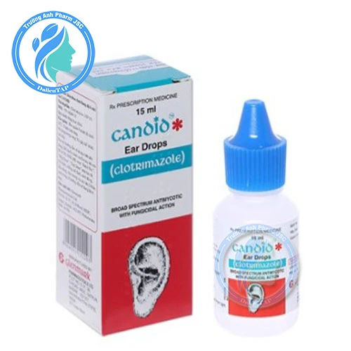 Candid Ear Drops 15ml - Dung dịch điều trị nhiễm nấm tai hiệu quả