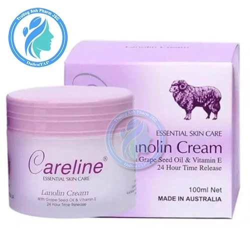 Careline Lanolin Cream 100ml - Kem dưỡng da của Úc