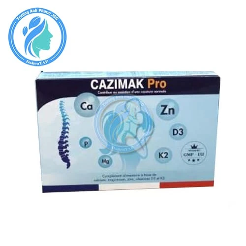 Cazimak Pro - Bổ sung canxi, Vitamin D3 và K2