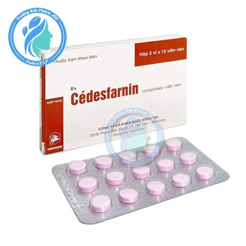 Cédesfarnin - Thuốc điều trị dị ứng của Việt Nam