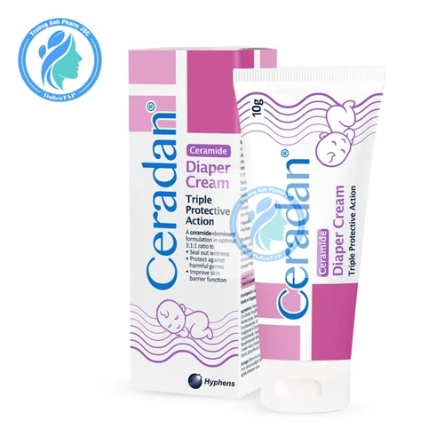 Ceradan Cream 10G - Giúp dưỡng ẩm và chống hăm da hiệu quả