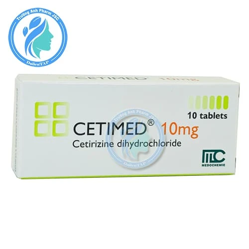 Cetimed 10mg - Thuốc điều trị viêm mũi dị ứng