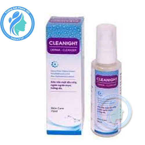 Cleanight Derma - Sữa rửa mặt giúp kháng khuẩn, ngừa mụn hiệu quả