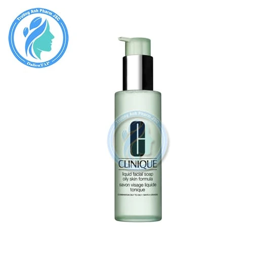 Clinique Liquid Facial Soap Oily Skin Formula 200ml - Sữa rửa mặt cho da dầu, da hỗn hợp thiên dầu