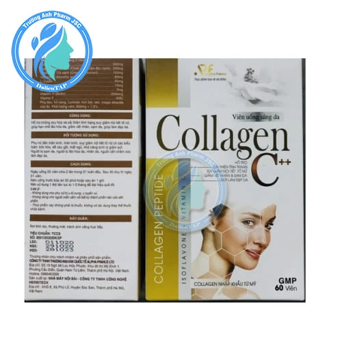 Collagen C++ Alphafrance - Viên uống chống lão hóa