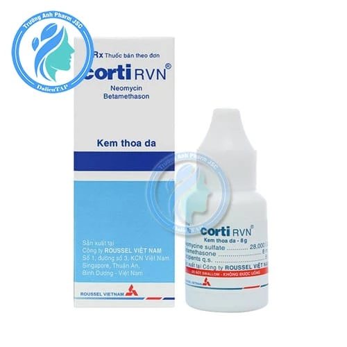 Corti RVN - Điều trị bệnh ngoài da đáp ứng với corticoid tại chỗ