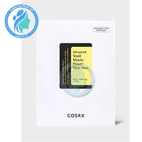Cosrx Advanced Snail Mucin Power Sheet Mask (10 Sheets) - Mặt nạ dưỡng ẩm