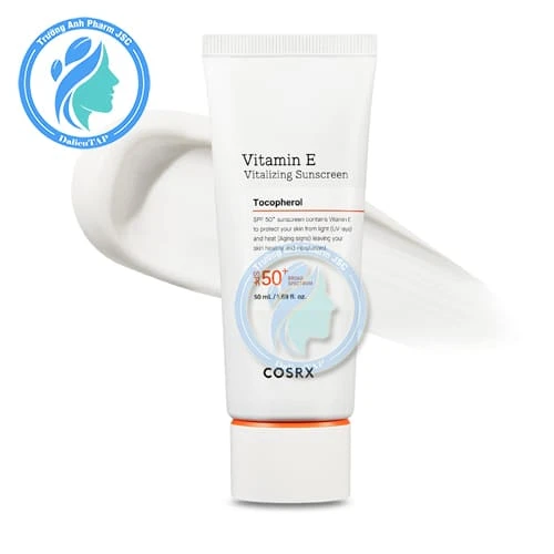 Cosrx Vitamin E Vitalizing Sunscreen SPF50+ 50ml - Kem chống nắng