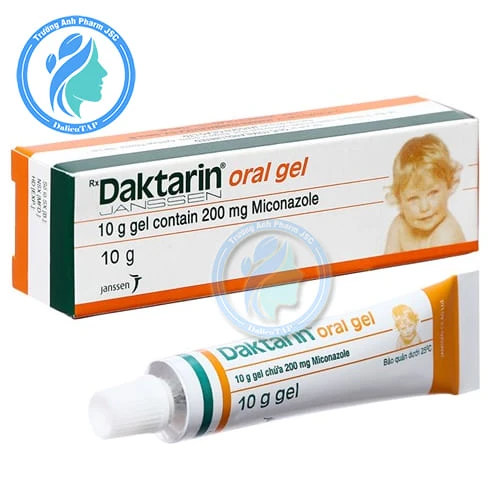 Daktarin Oral Gel 10g - Điều trị nhiễm nấm ở khoang miệng