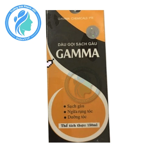 Dầu gội sạch gàu Gamma 150ml - Tóc khỏe đẹp, mềm mại và dễ chải