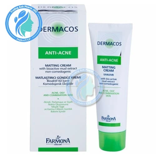 Dermacos Anti-Acne Matting Cream 50ml - Kem trị mụn hiệu quả