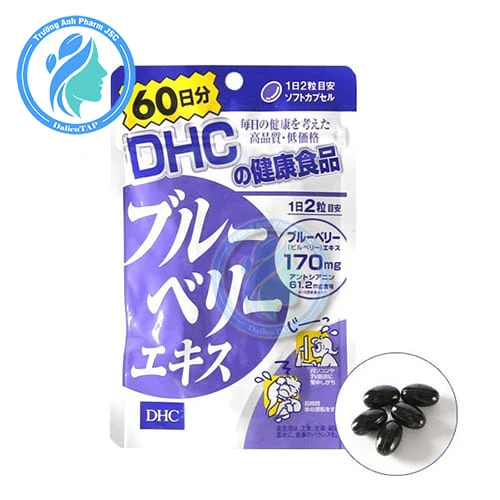 DHC Blueberry Extract (60 ngày) - Viên uống hỗ trợ tăng cường thị lực mắt