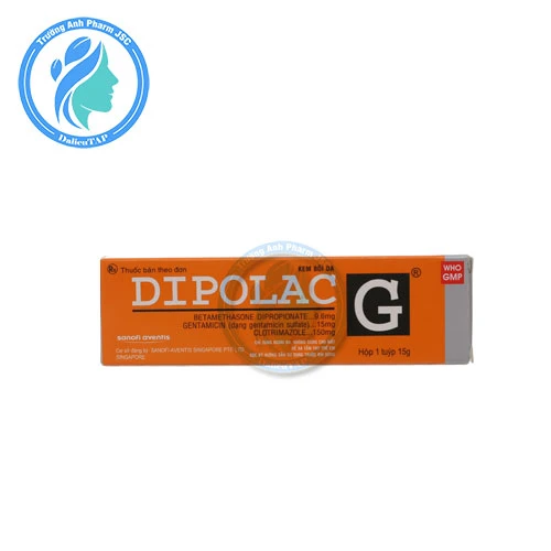 Dipolac G 15g - Giải pháp trị viêm ngoài da hàng đầu của Ampharco