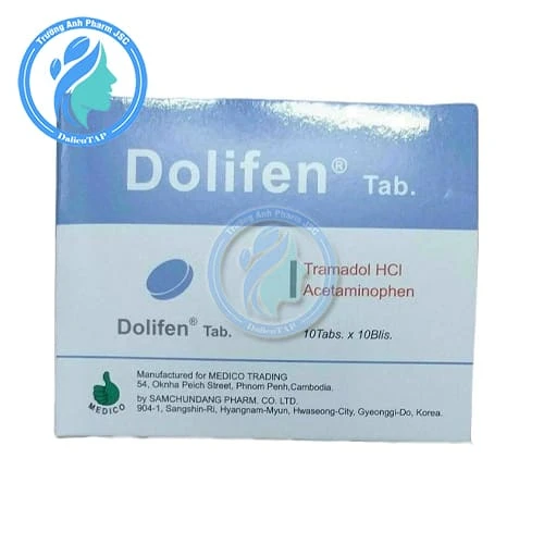 Dolifen Tab - Thuốc điều trị giảm đau từ trung bình đến nặng