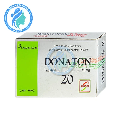 Donaton 20 - Thuốc điều trị rối loạn cương dương