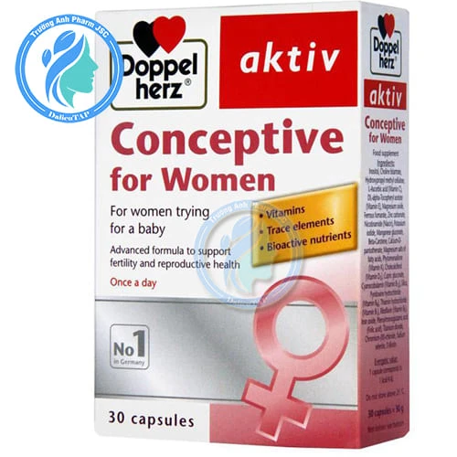 Doppelherz Conceptive For Women - Duy trì sự phát triển của trứng