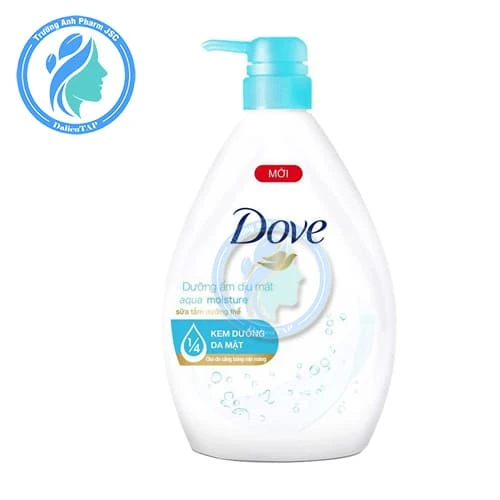 Dove Aqua Moisture Body Wash 530g - Sữa tắm dưỡng da