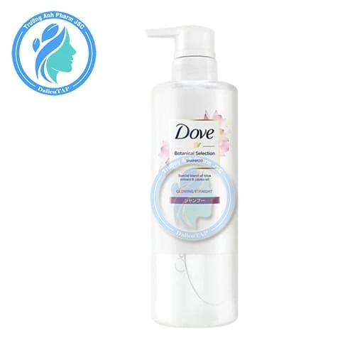 Dove Botanical Selection Shampoo 500g (Lotus Extract & Jojoba Oil) - Dầu gội giúp tóc óng mượt