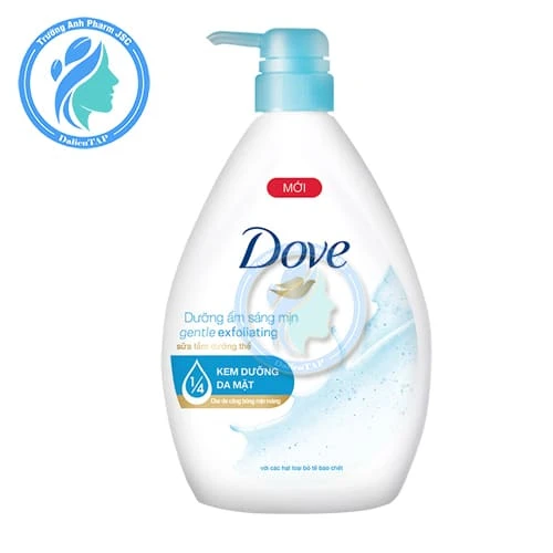 Dove Gentle Exfoliating Body Wash 530g - Sữa tắm dưỡng ẩm