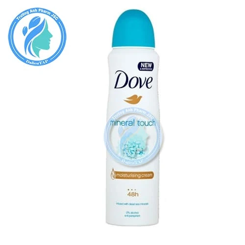 Dove Mineral Touch 150ml - Xịt dưỡng da, khử mùi