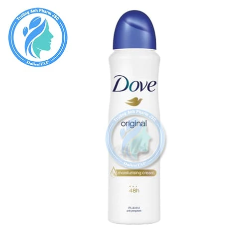 Dove Original Nourished & Smooth 150ml - Xịt khử mùi