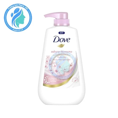 Dove Sakura Blossoms 500g - Sữa tắm dưỡng ẩm da