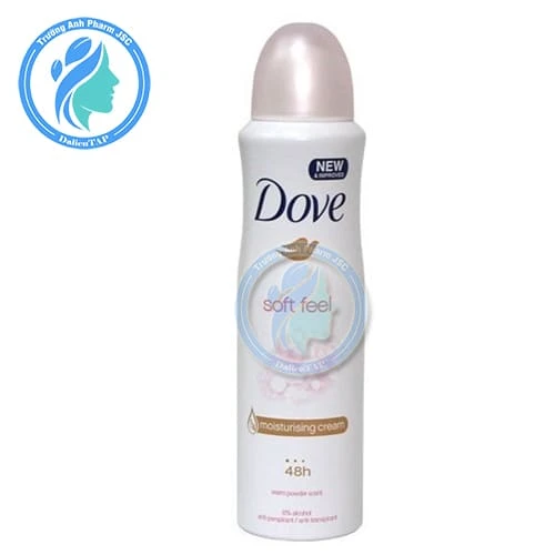 Dove Soft Feel 150ml - Xịt khử mùi của Unilever