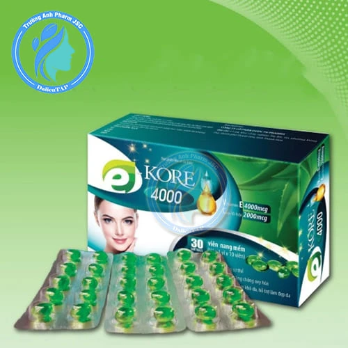 E-Kore 4000 TH Pharma (30 viên) - Bổ sung vitamin E