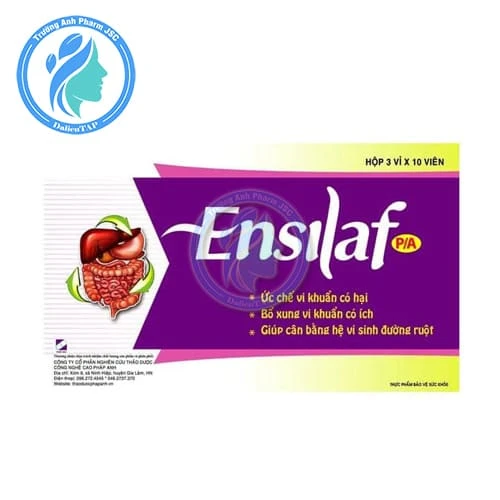 ENSILAF P/A - Giúp cân bằng hệ vi sinh đường ruột