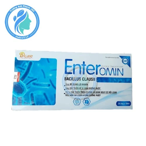 Enteromin - Giúp bổ sung lợi khuẩn, giảm nguy cơ rối loạn tiêu hóa