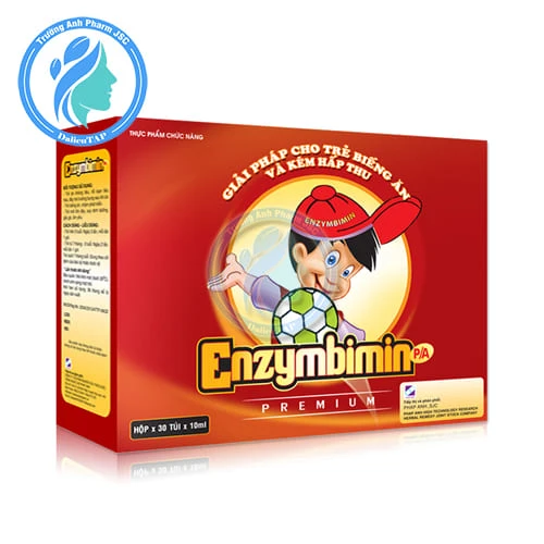 Enzymbimin P/A (Hộp 30 túi) - Bổ sung vi khuẩn có lợi