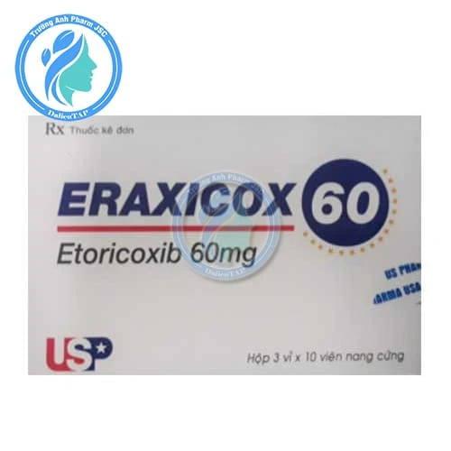Eraxicox 60mg - Thuốc điều trị triệu chứng viêm xương khớp