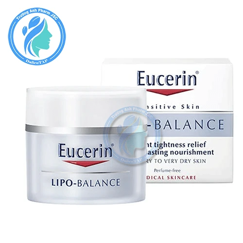 Eucerin Lipo-Balance 50ml - Kem dưỡng ẩm cho da khô và da nhạy cảm