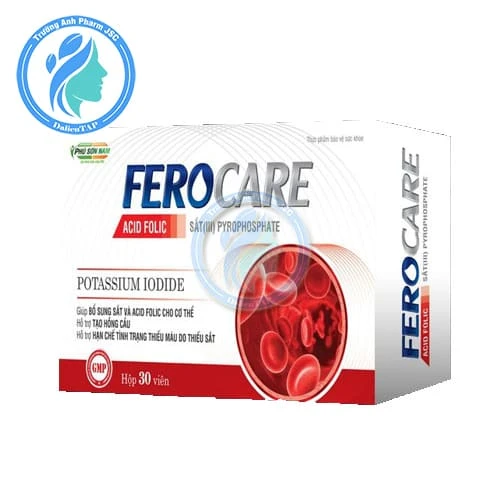 Ferocare Phú Sơn Nam - Giúp bổ sung sắt và acid folic cho cơ thể