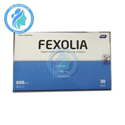 Fexolia - Tăng cường sức đề kháng cơ thể, giúp phục hồi tổ chức