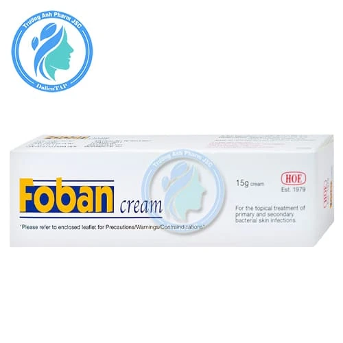 Foban Cream 15g - Thuốc điều trị viêm nang lông
