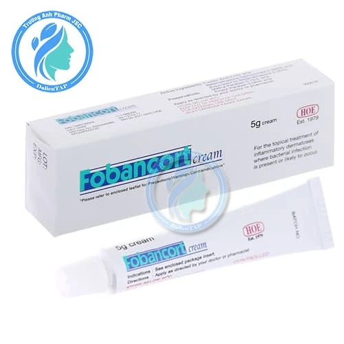 Fobancort Cream 5g - Thuốc điều trị bệnh vảy nến