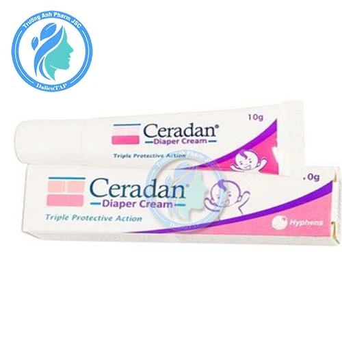 Ceradan Diaper Cream 10g - Giúp dưỡng da, trị hăm tã hiệu quả