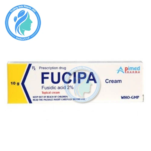 Fucipa Cream - Thuốc điều trị nhiễm khuẩn da của Apimed