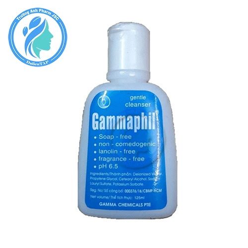 Gammaphil 125ml - Sạch da, giữ ẩm, ngừa mụn cho da nhạy cảm