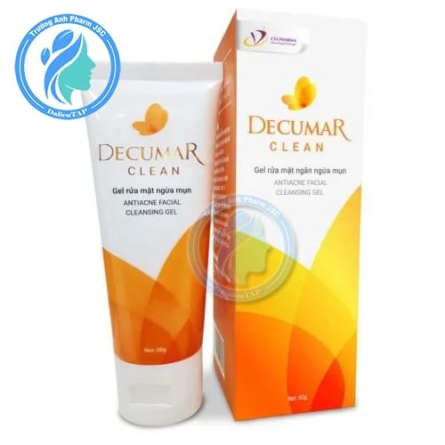 Gel rửa mặt Decumar Clean 50g - Ngăn ngừa mụn hiệu quả