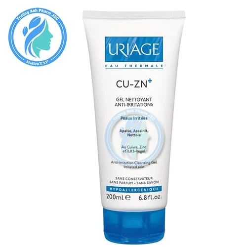 Gel rửa mặt Uriage Cu-Zn+ Gel Nettoyant Anti-Irritations 200ml